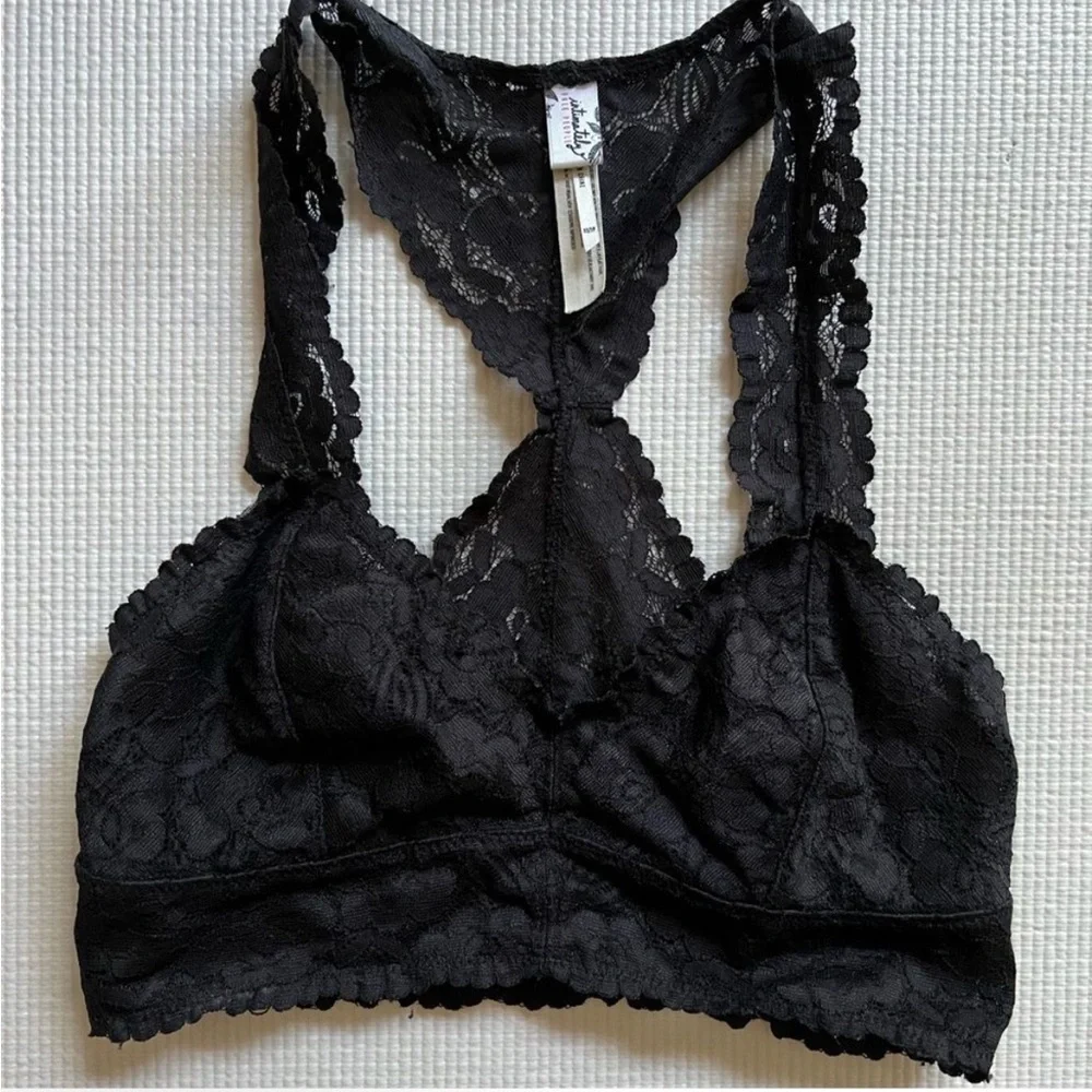 EUC! Free people lace bralette - Picture 3 of 5